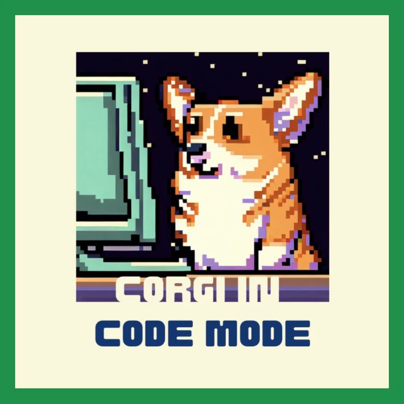 Corgi en mode Code