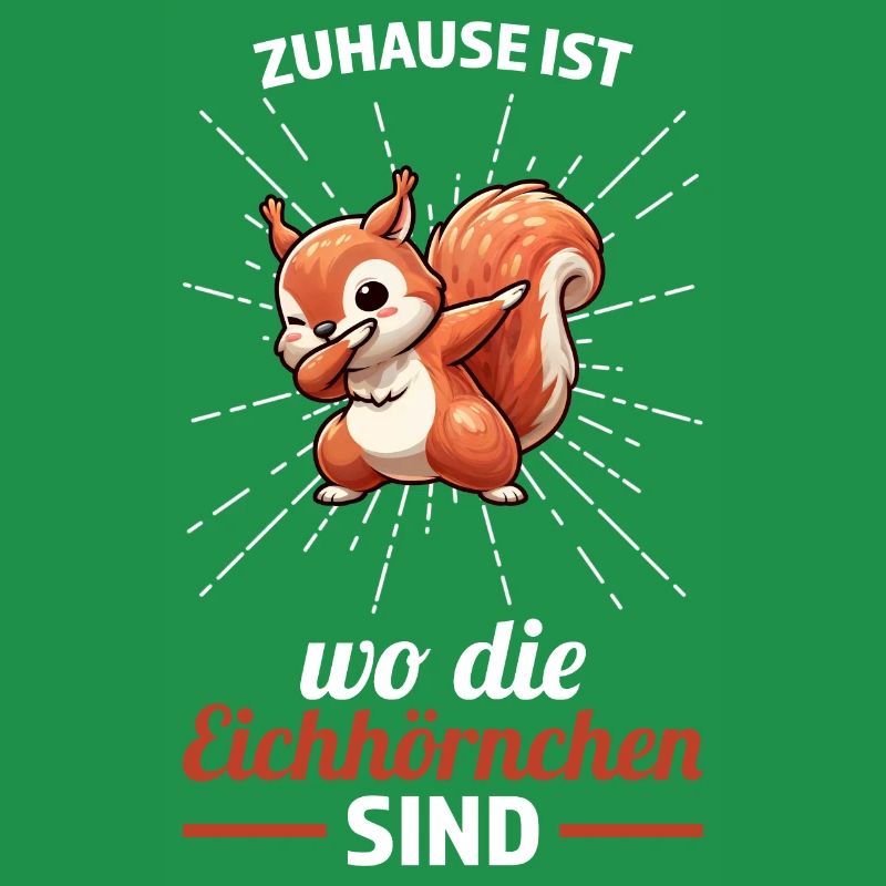 Eichhörnchen Tier Eichhörnchenliebhaber Geschenk