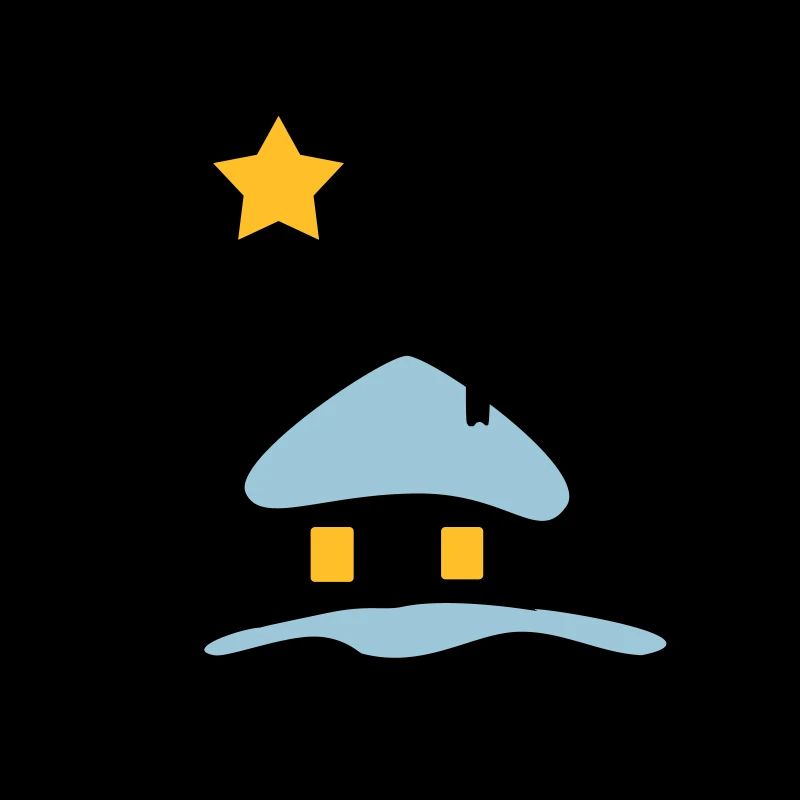 Maison de Noël au Pôle Nord