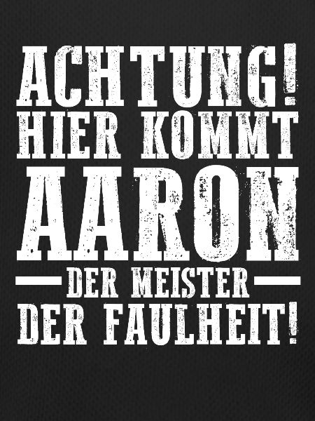 First name Aaron