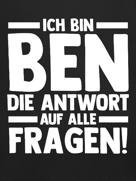 First name Ben