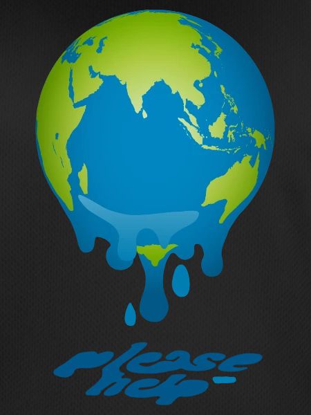 Melting Globe