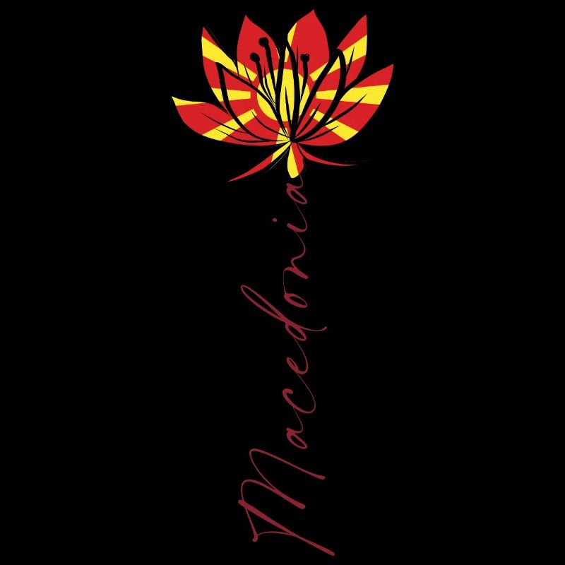 Macedonian flag Macedonia Balkan origin