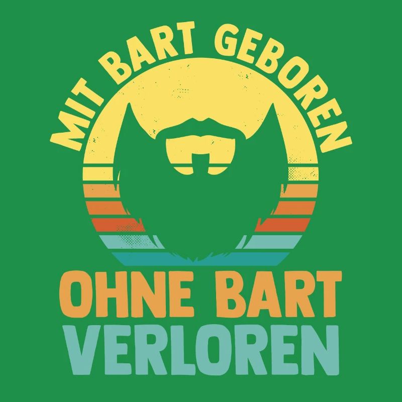 Bärtig Bartträger Bart