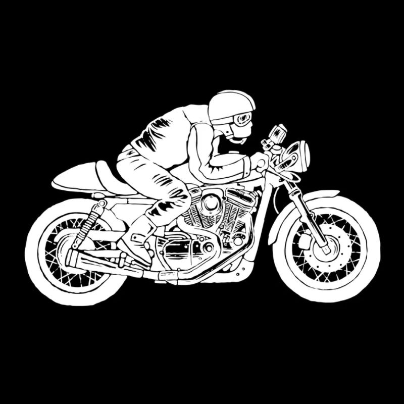 Motorradfahrer