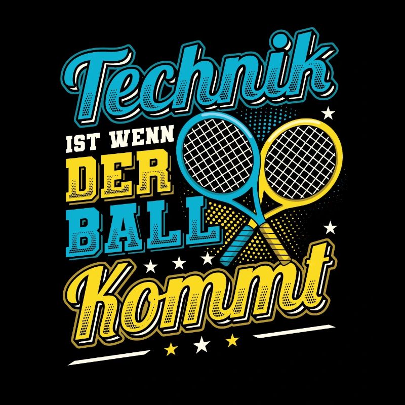 Technik Ist Wenn Der Ball Kommt ,Tennis.