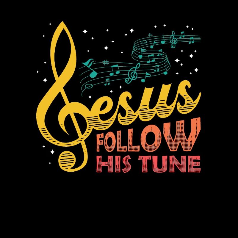 Jesus, clef, music, religious.