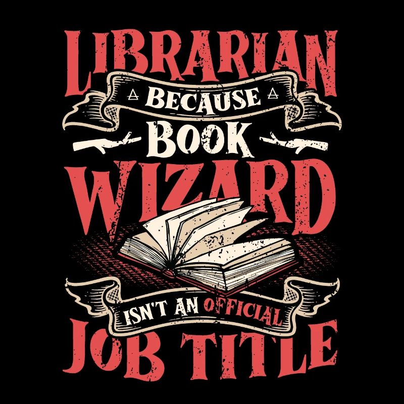 Funny librarian theme