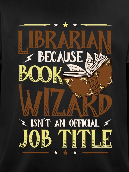 Funny librarian theme