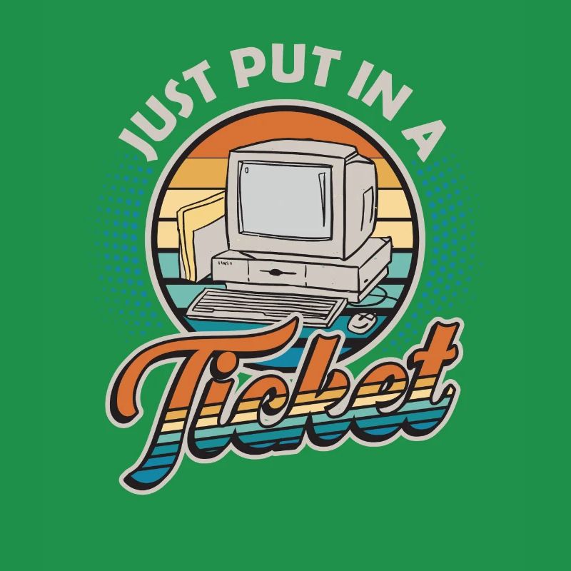 Ouvrez simplement un ticket Help Desk Tech Support