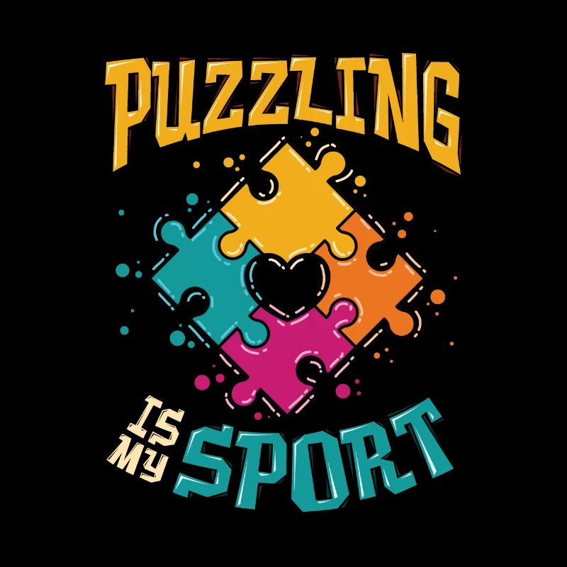 Puzzle is my sport puzzle lover