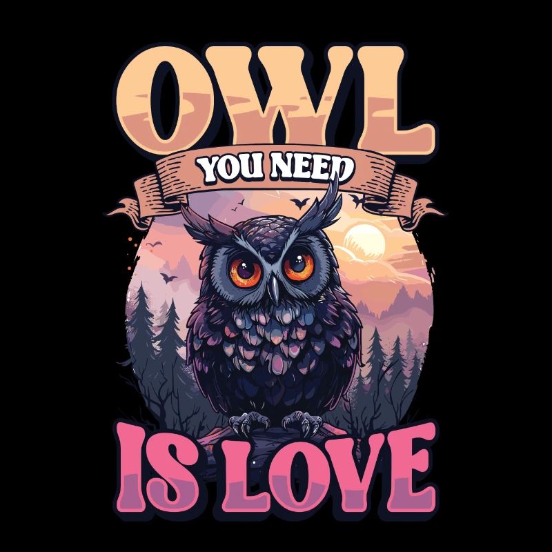 Owl You Need Is Love Eule