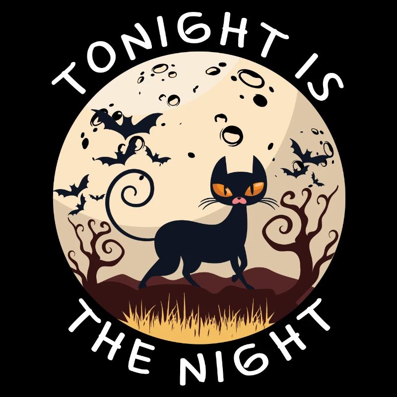 Ce soir, c’est la nuit du chat noir Halloween