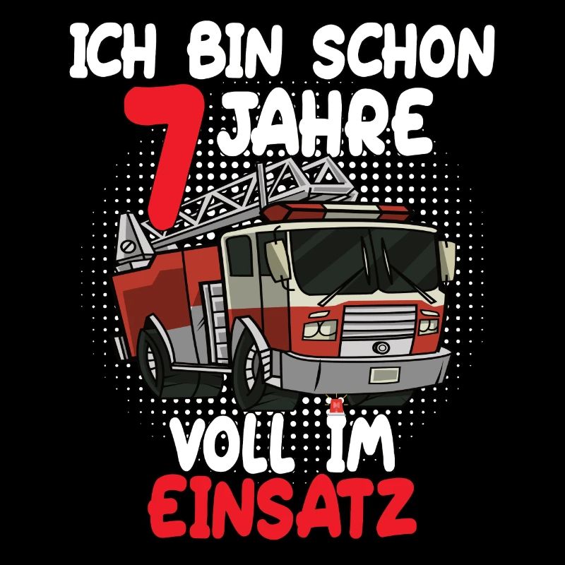 Ich bin schon 7 Jahre voll im Einsatz Feuerwehr