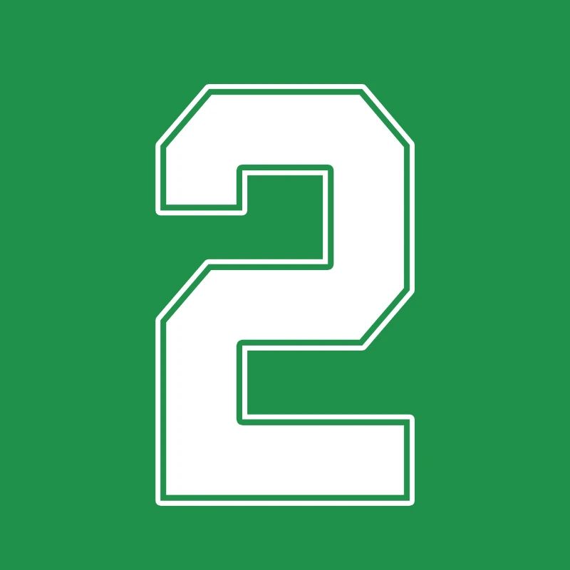 2 years jersey number 2