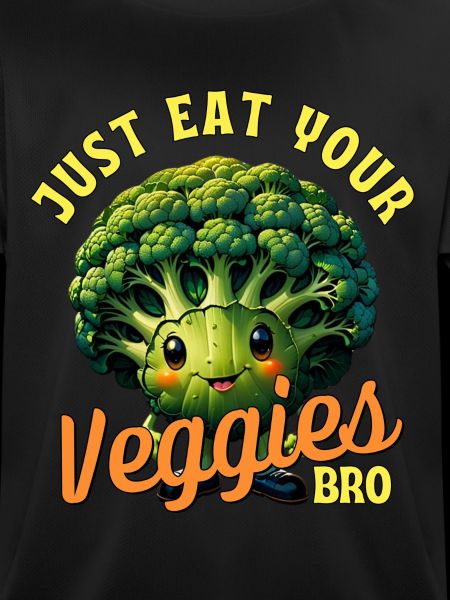 Eat veggies buddy!