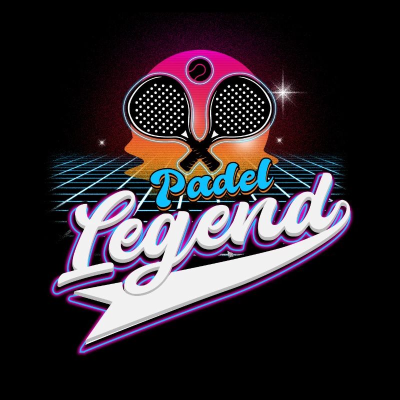Cool Retro Crossing Rackets Padel Legend
