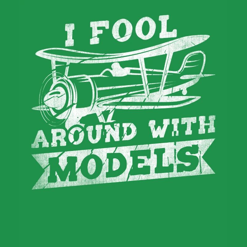 Je m’amuse avec des modèles réduits d’avion