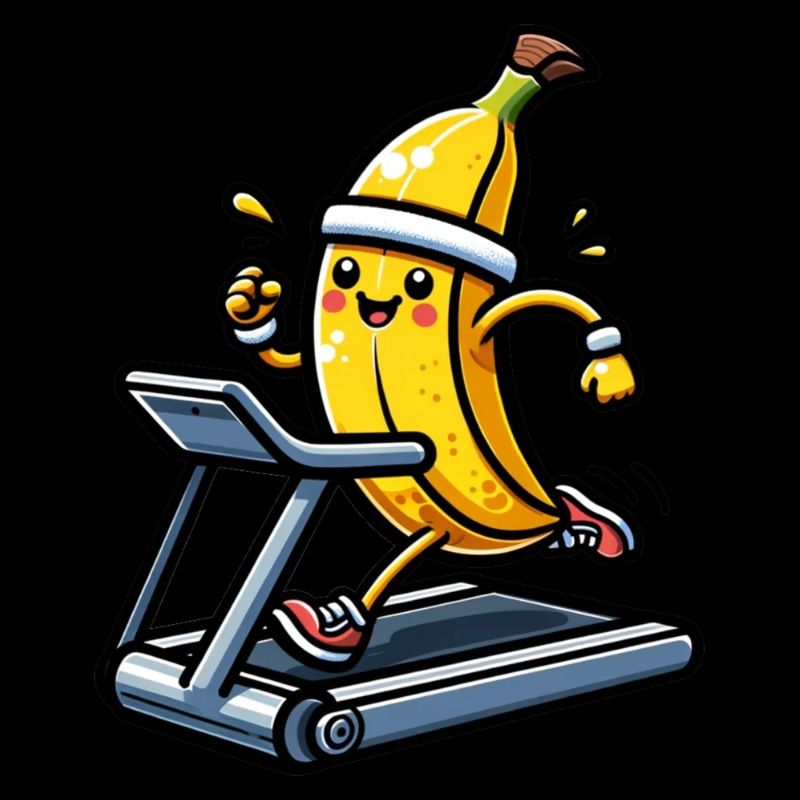 Banane en cours d’exécution