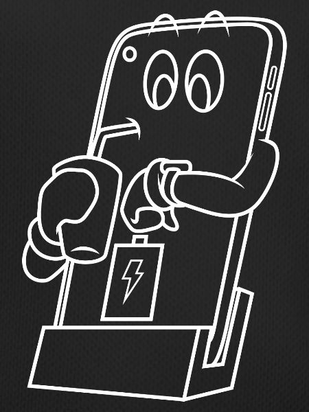 Smartphone comic loading