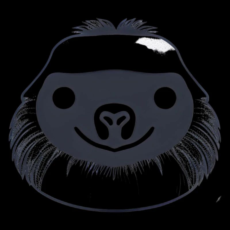 Cozy sloth face