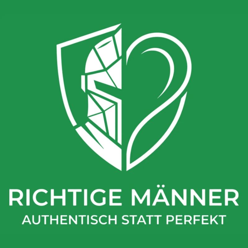 Authentische Männer Shield