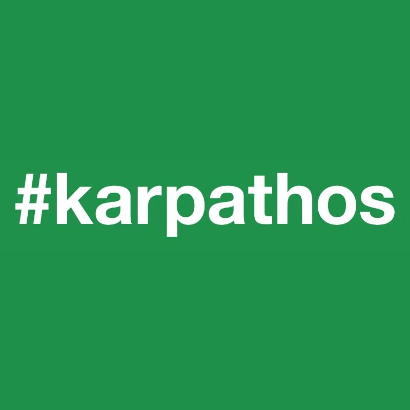 KARPATHOS Hashtag