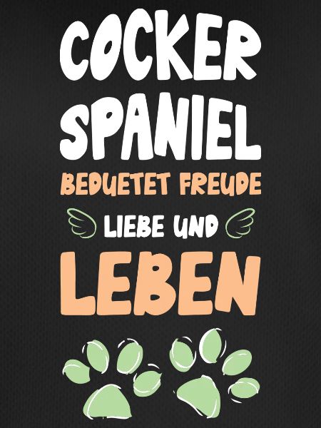 Cocker Spaniel Lebensfreude