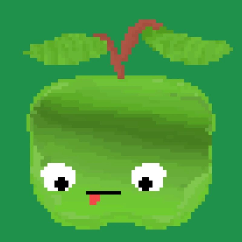Funny apple