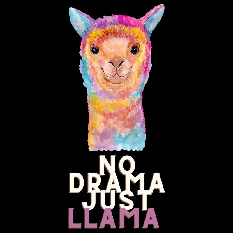 Pas de drame juste llama idée cadeau animaux
