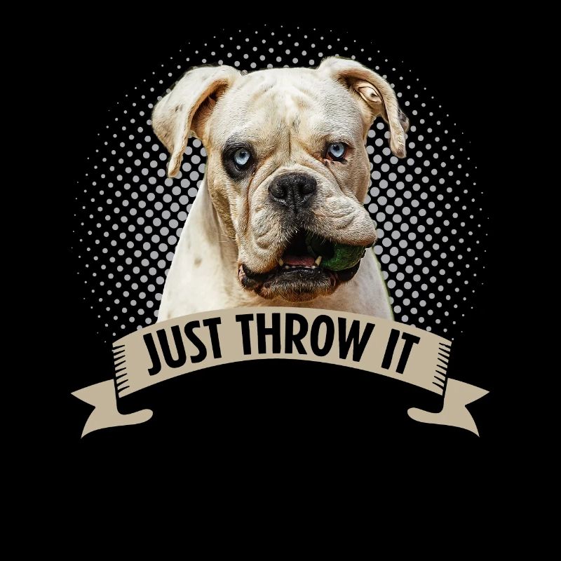Deutscher Boxer Just Throw It