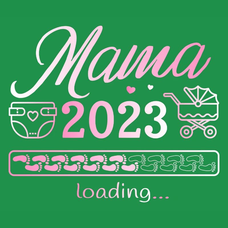 Werdende Mama 2023 Loading Schwanger Mutter