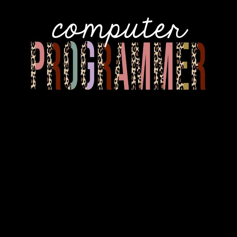 Computerprogrammierer-Leopard-Druck-lustiges Geschenk