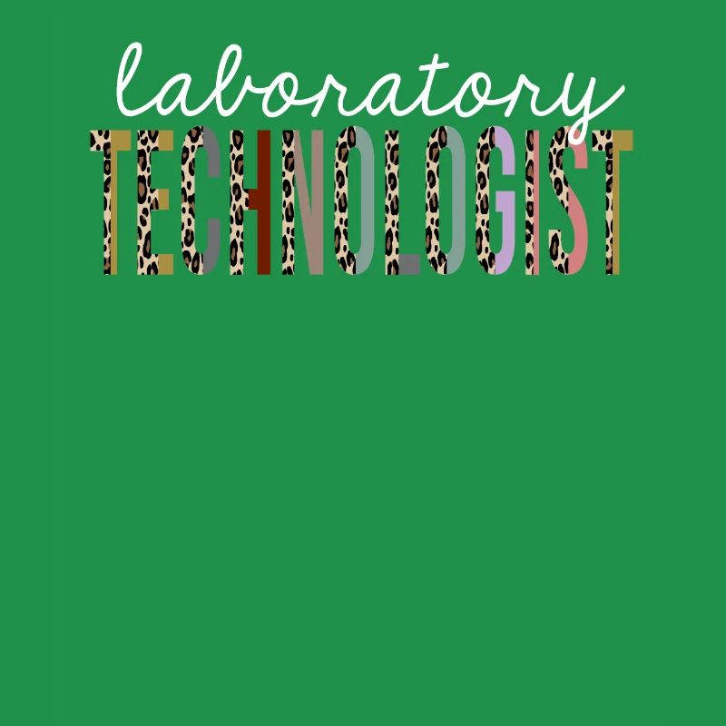 Cadeau drôle d'impression de léopard de technologue de laboratoire