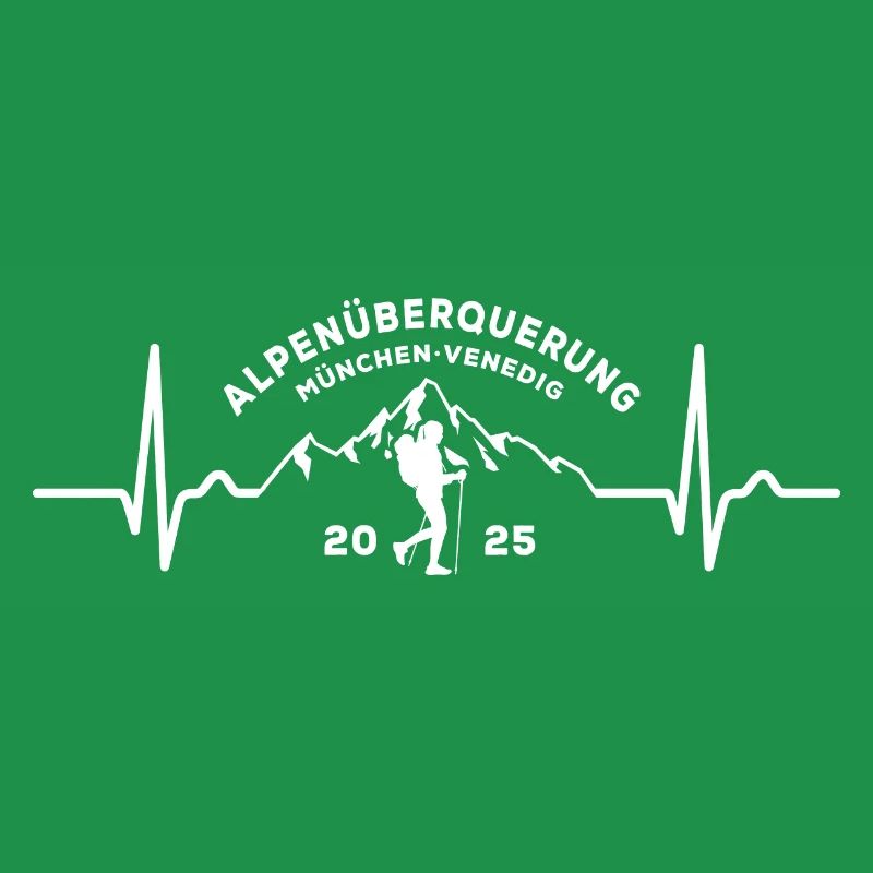 Alpenüberquerung 2025 München Venedig, Wandern