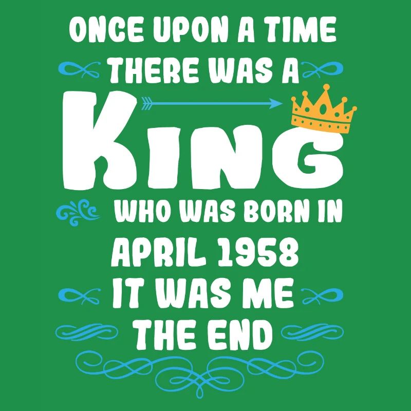 Es war einmal ein König. April 1958 Geburtstag