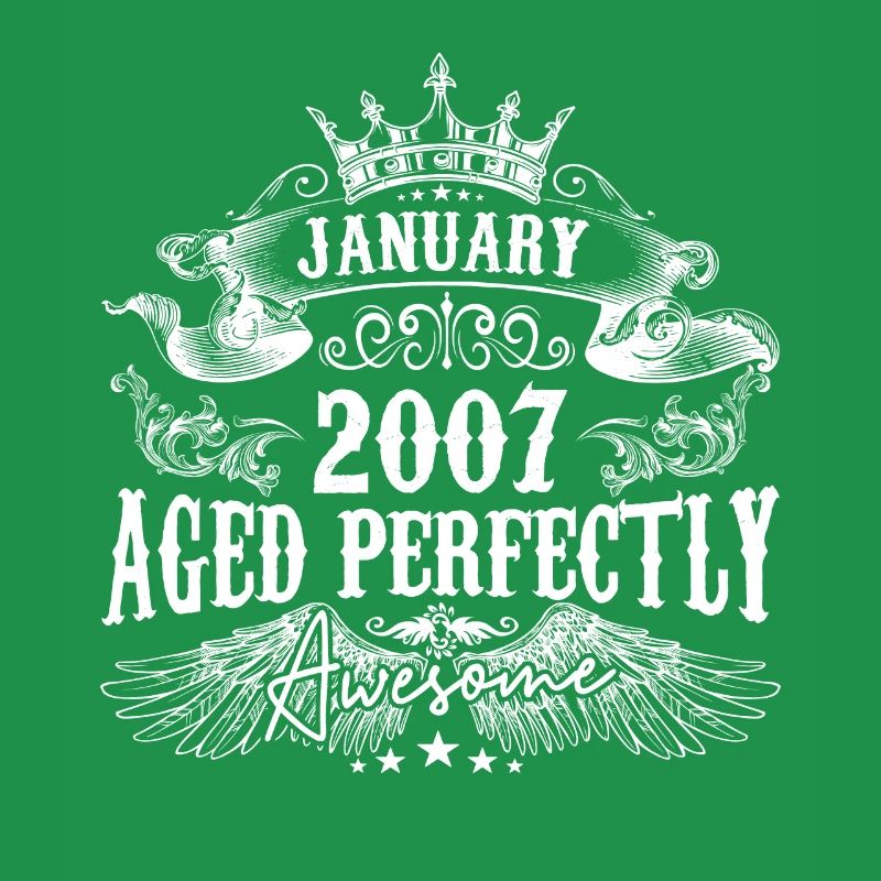 2007 | Januar 2007 Geburtstag Perfekt gealtert