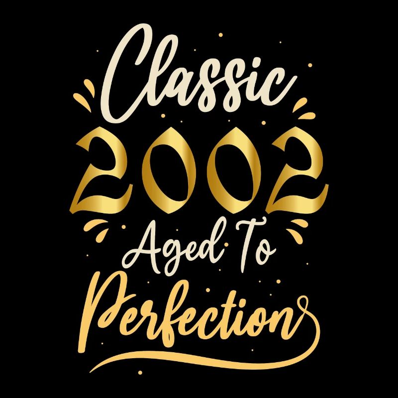 Geburtstag 2002 Geschenk 2002 Classic 2002