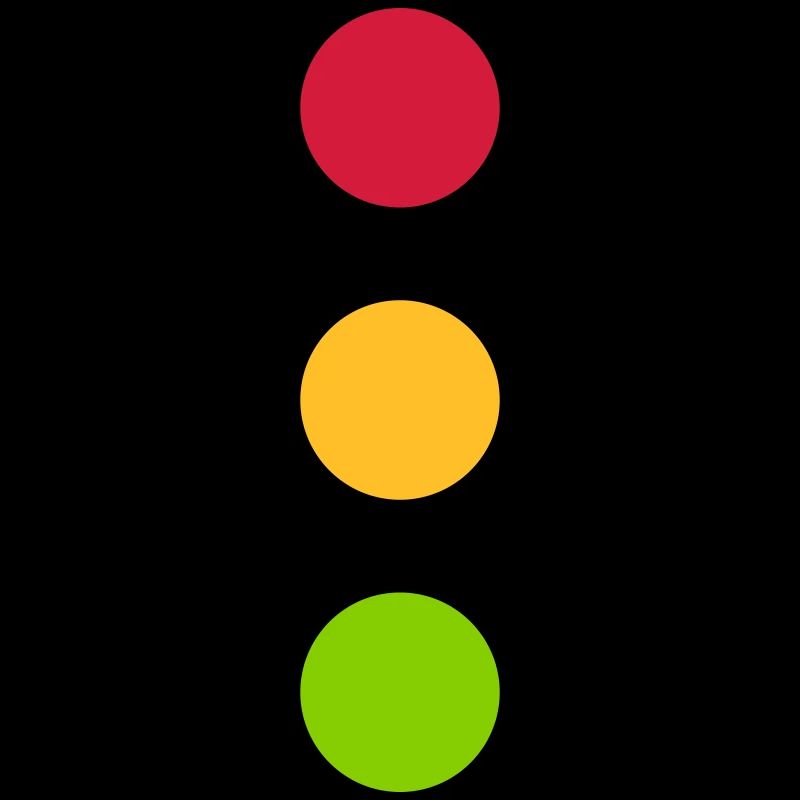 Costume de feu de circulation Rouge Jaune Vert Points Carnaval