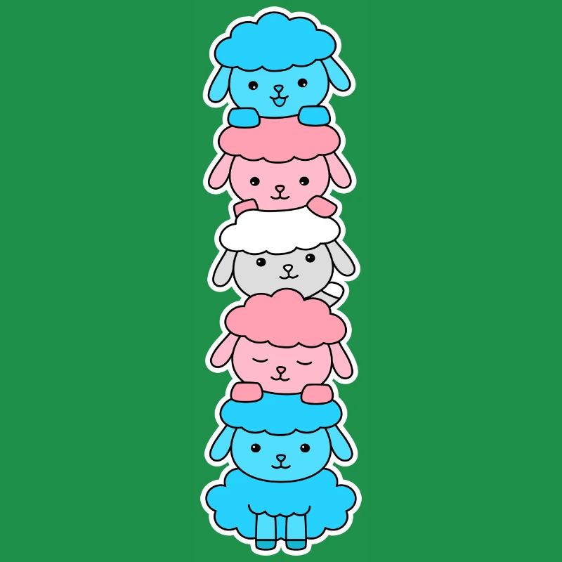 Conception de moutons trans pour les personnes trans