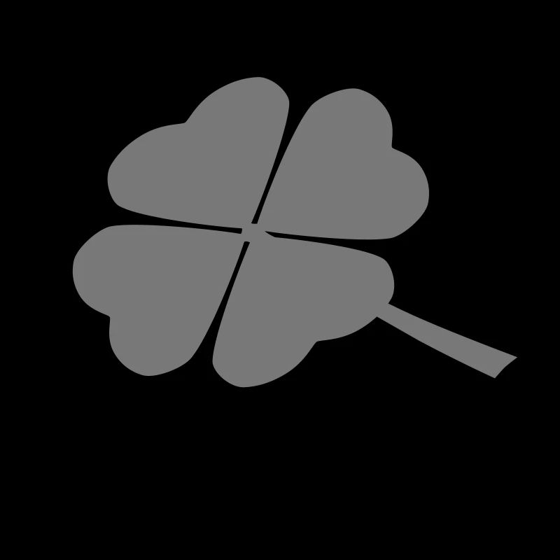 Kleeblatt mit 4 Blättern