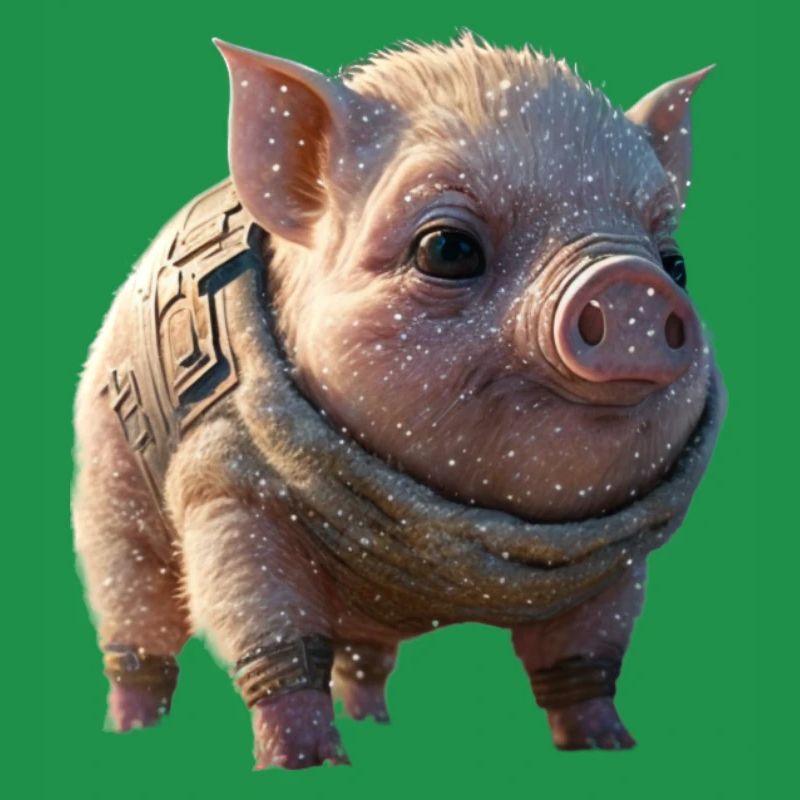 Cochon de l’espace doux