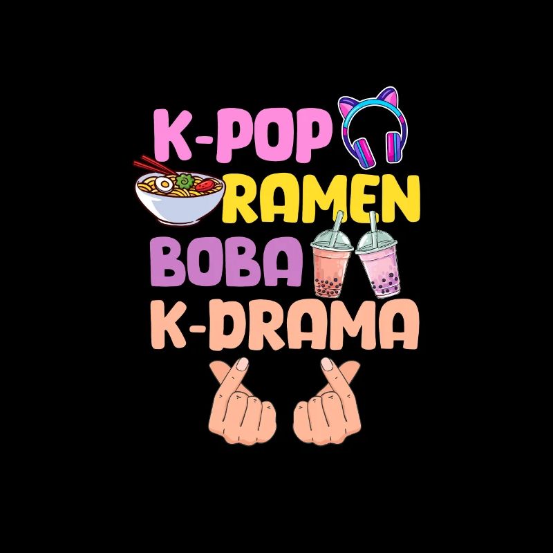 K-Pop Ramen Bubble Tea