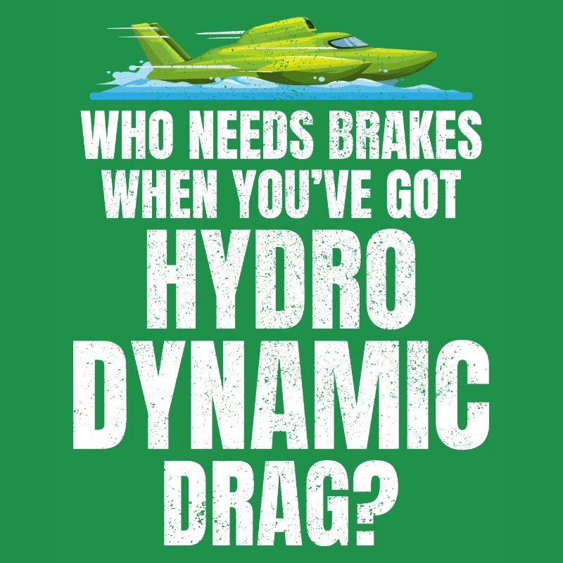 Freins hydrodynamiques de course d’hydroplanes non inclus