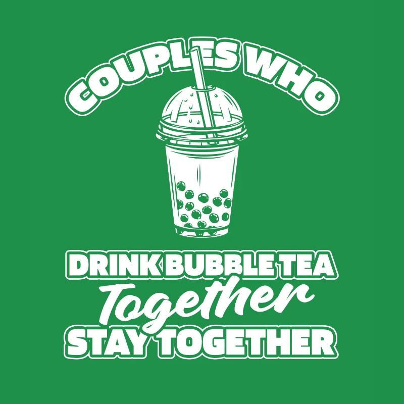 Bubble Tea Boba Paire