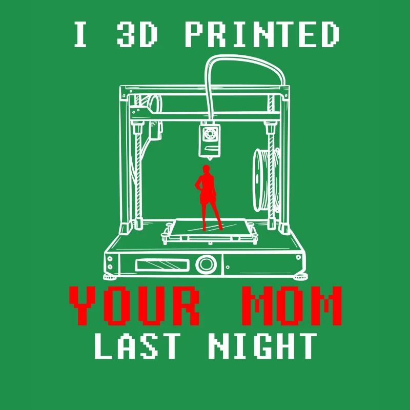 Developer Coder Programmer 3D Printer