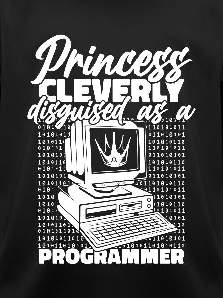Entwickler Coder Programmierer Prinzessin