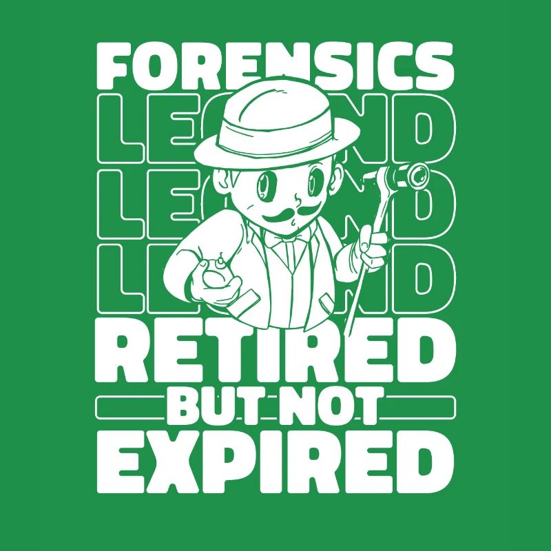 Forensik Forensiker Im Ruhestand