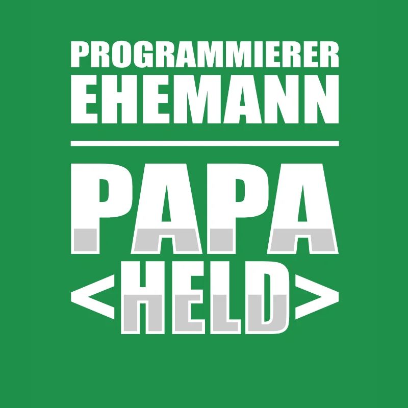 Entwickler Coder Programmierer Vater