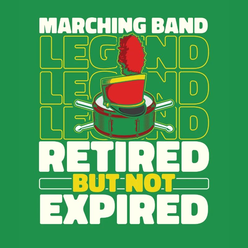 Fan train marching band retired